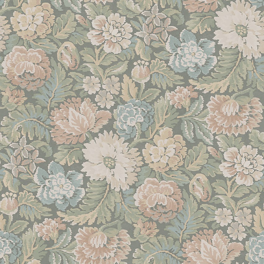 Tapet Boråstapeter Nightingale Garden 3562 Non Woven, Mönstrad Grön