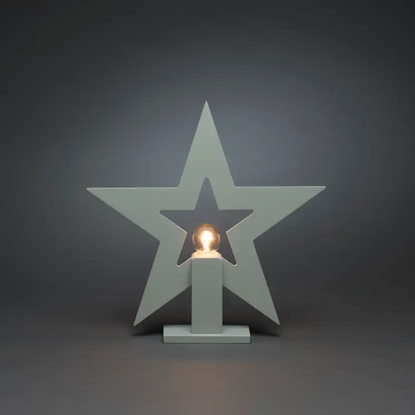 Adventsstjärna Gnosjö Konstsmide Stående Trä E14