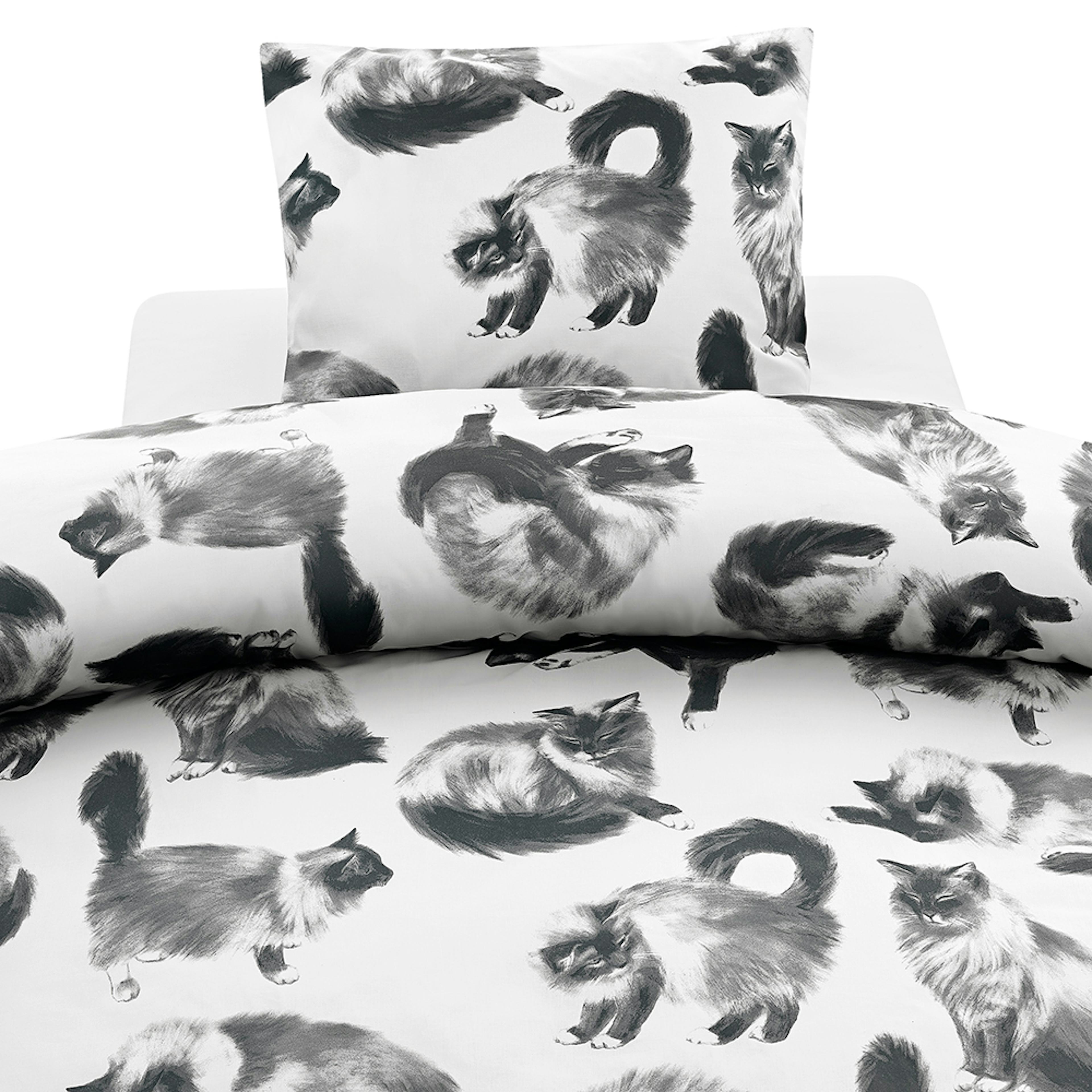 Påslakanset Borganäs of Sweden Julis Grå Enkelsäng