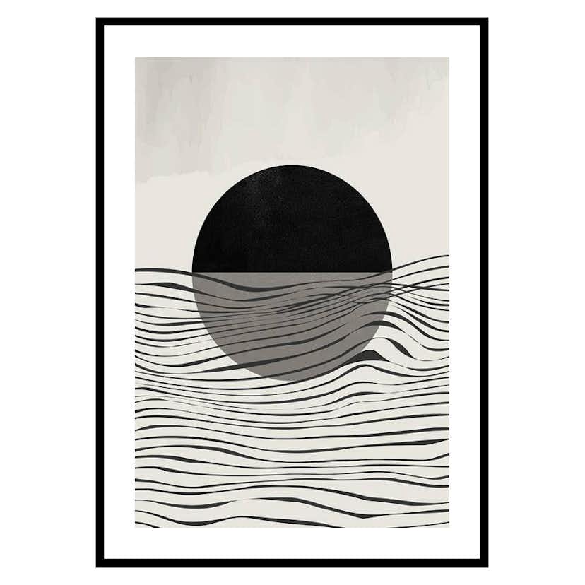 Poster Gallerix Abstract Flow No2