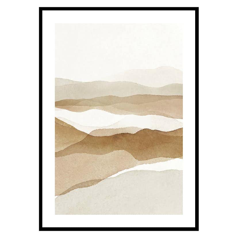 Poster Gallerix Desert Land