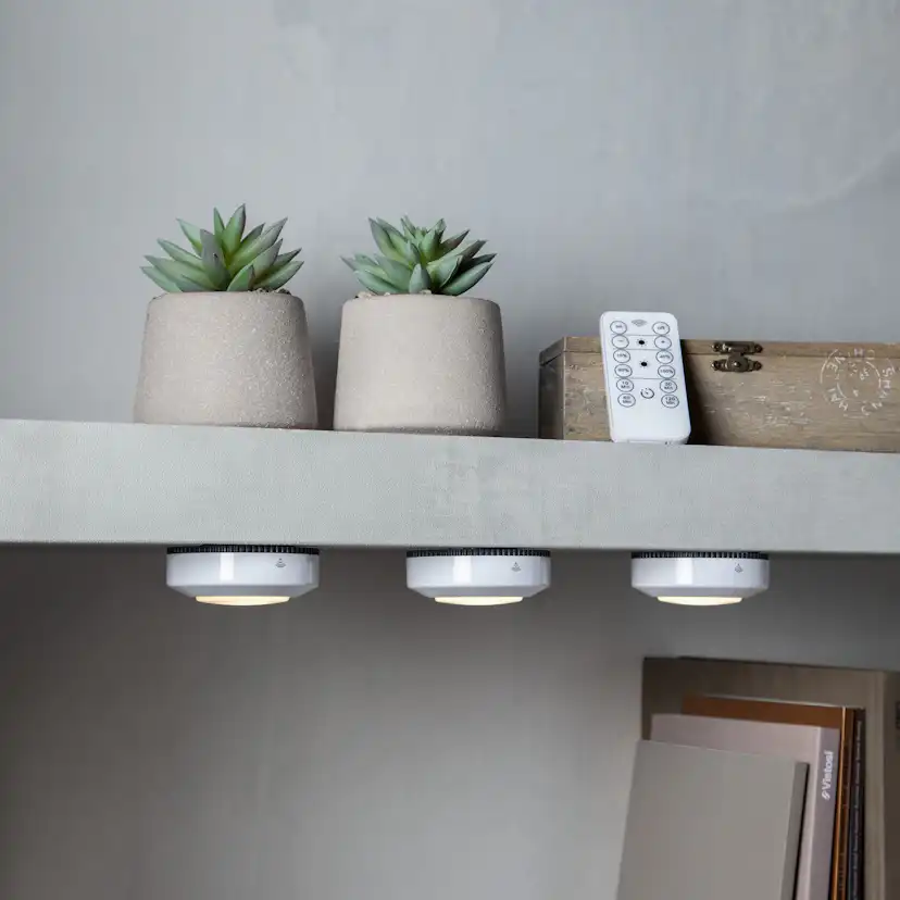 Batteridriven Spotlight Star Trading Functional 3-pack