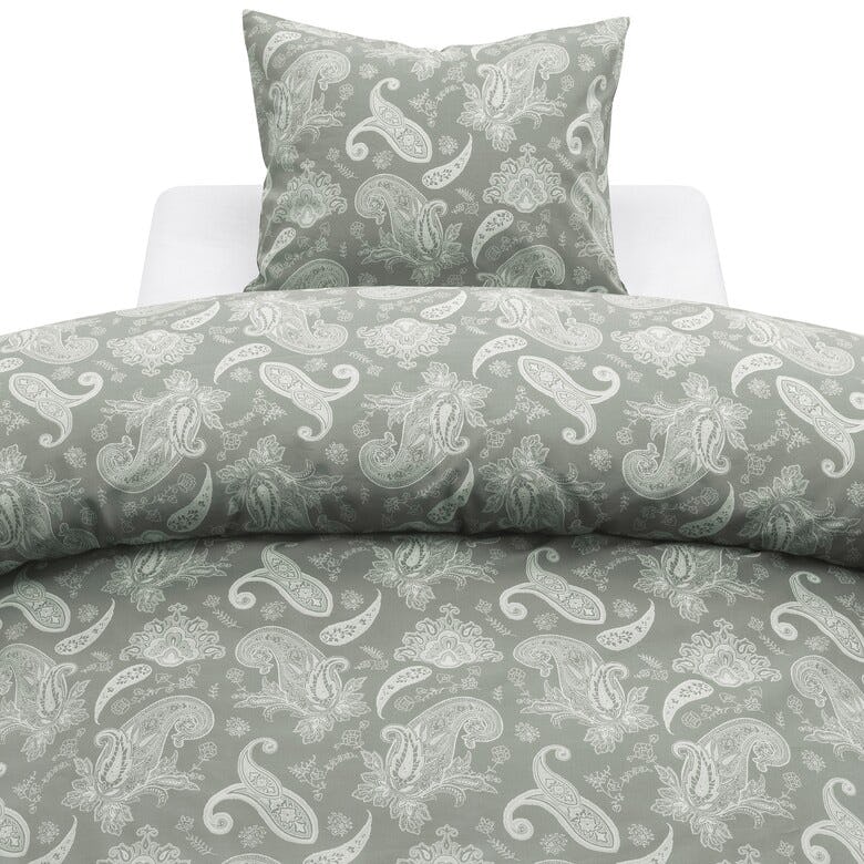 Påslakanset Borganäs of Sweden Tilly Enkelsäng Grön