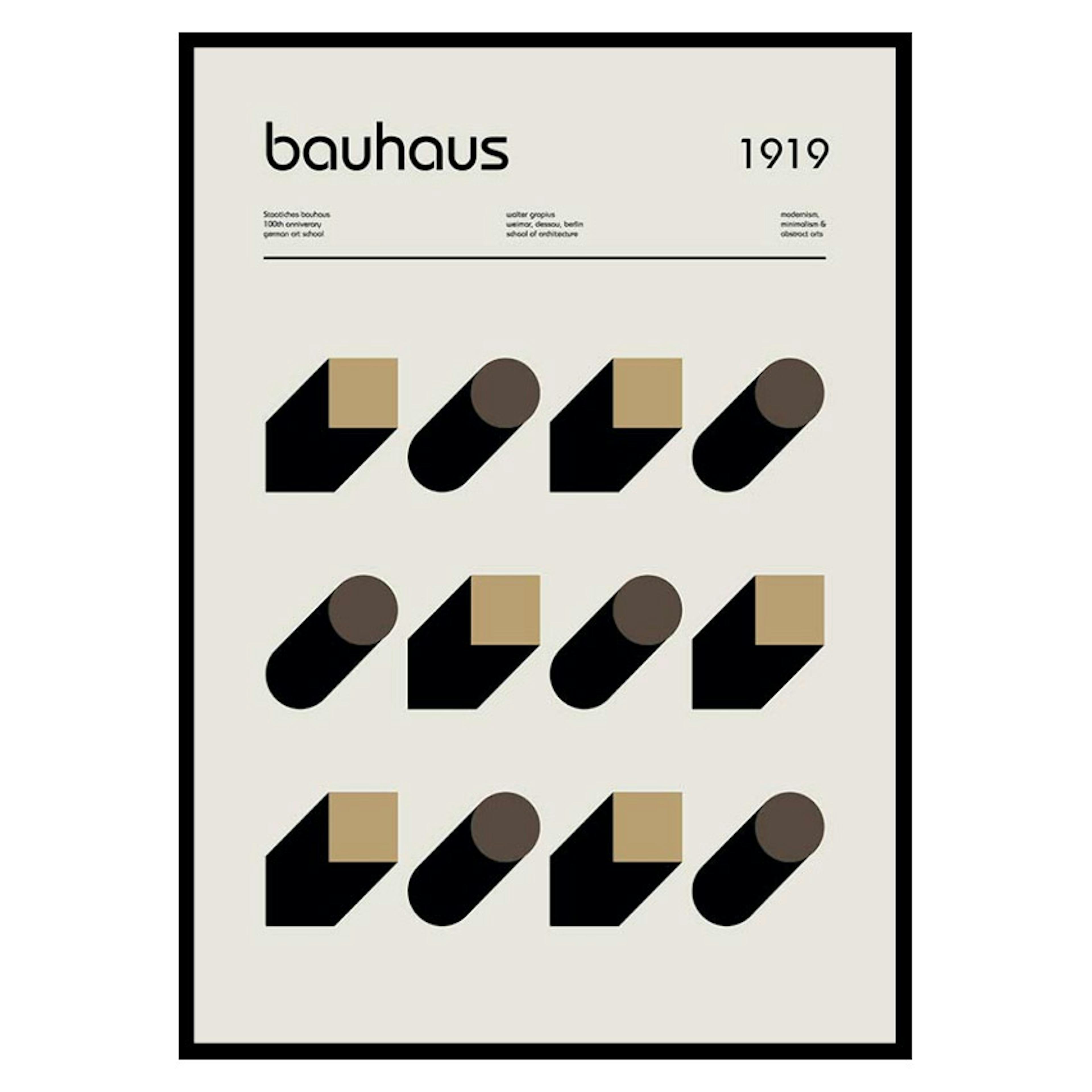 Poster Gallerix Bauhaus No.9