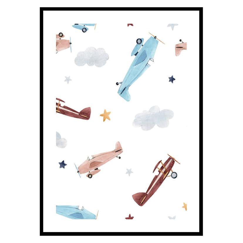 Poster Gallerix Airplanes