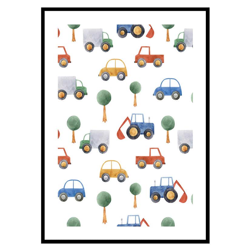 Poster Gallerix Cars And Trucks