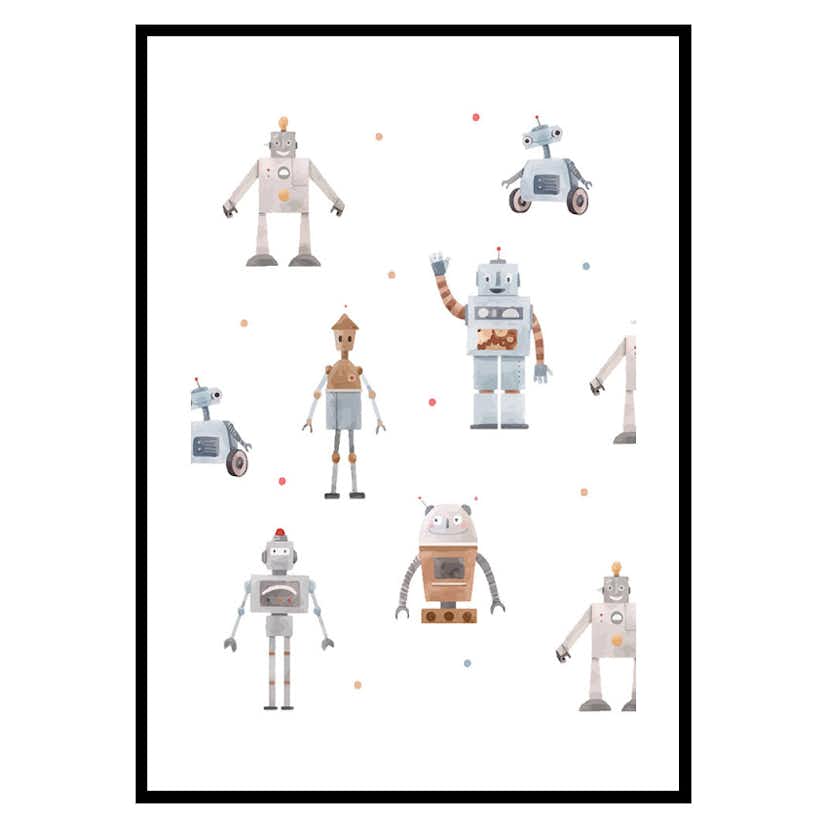Poster Gallerix Robots