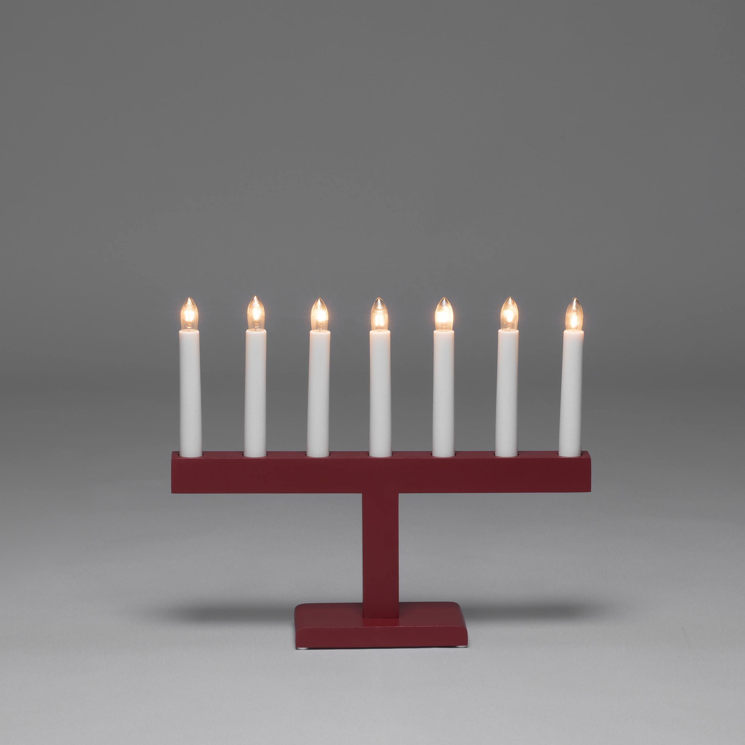 Adventsljusstake Gnosjö Konstsmide 7L Rak