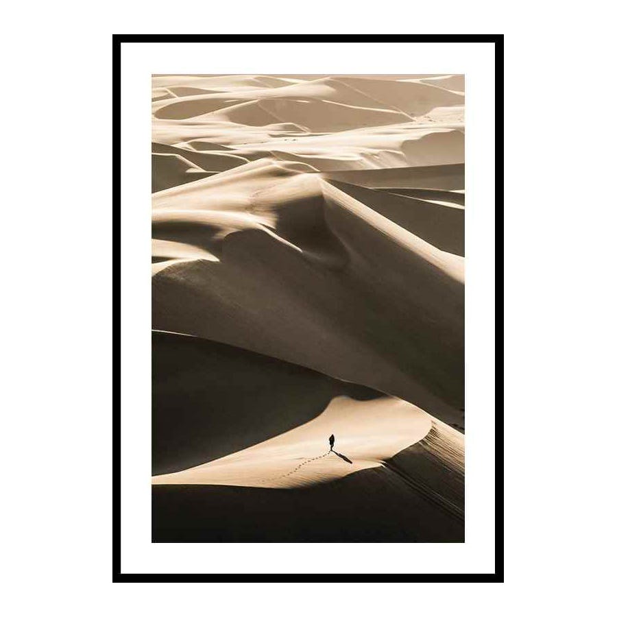 Poster Gallerix Walking In Desert