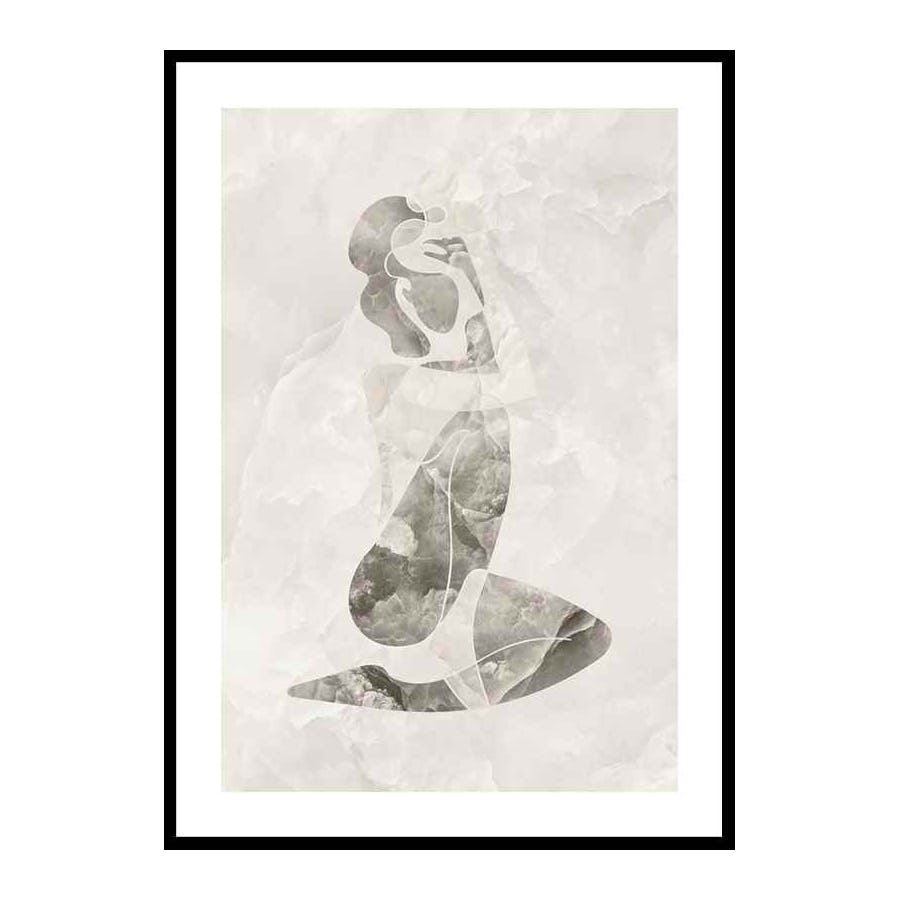 Poster Gallerix Marble Figure No2