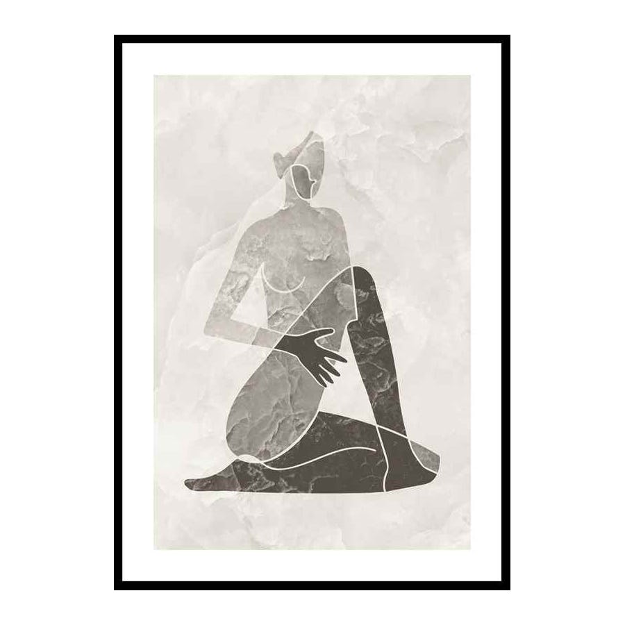 Poster Gallerix Marble Figure No3