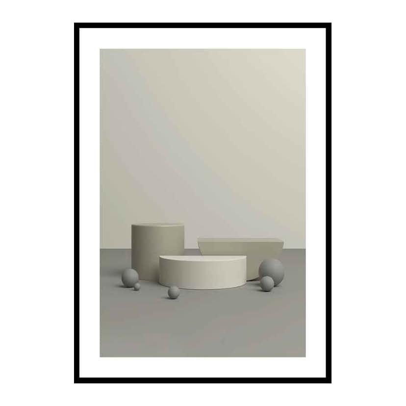 Poster Gallerix Geometry Shape No3