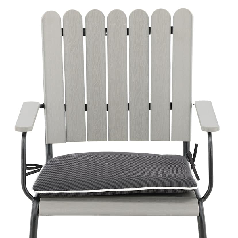 Sittdyna Venture Home Holmsund för Utemöbler, Grå Polyeter Sittkudde