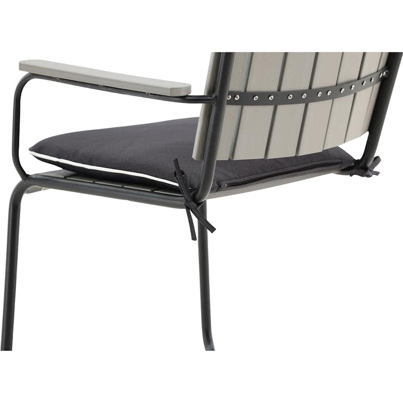 Sittdyna Venture Home Holmsund för Utemöbler, Grå Polyeter Sittkudde