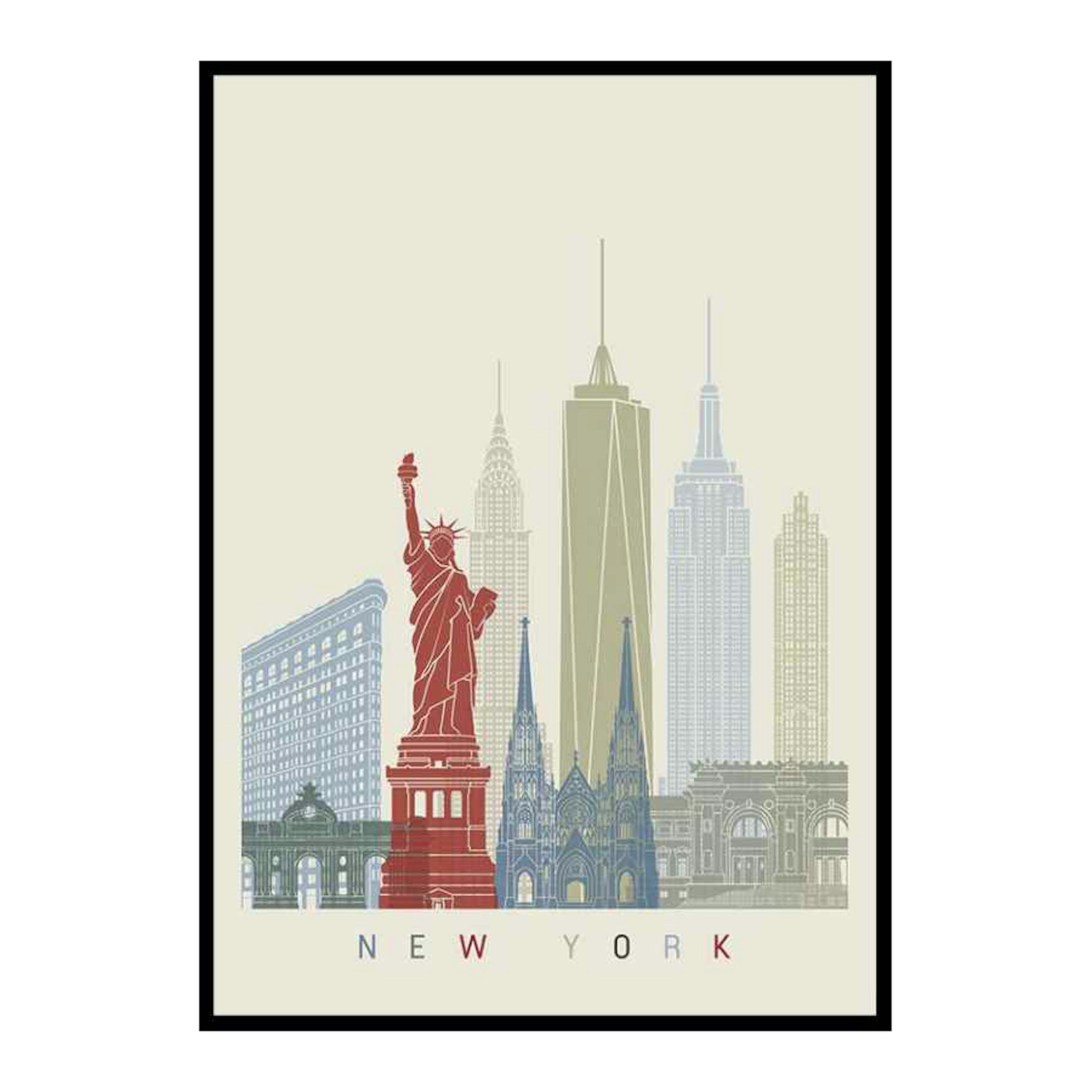 Poster Gallerix New York Landmarks