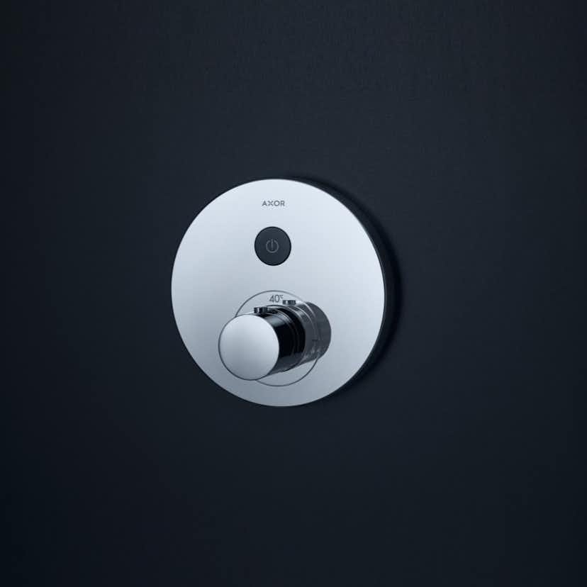 Inbyggnadsblandare Axor ShowerSelect Rund 1-utlopp