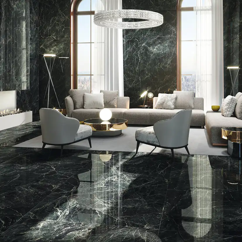 Klinker Lhådös Verde Alpi 59x59 cm