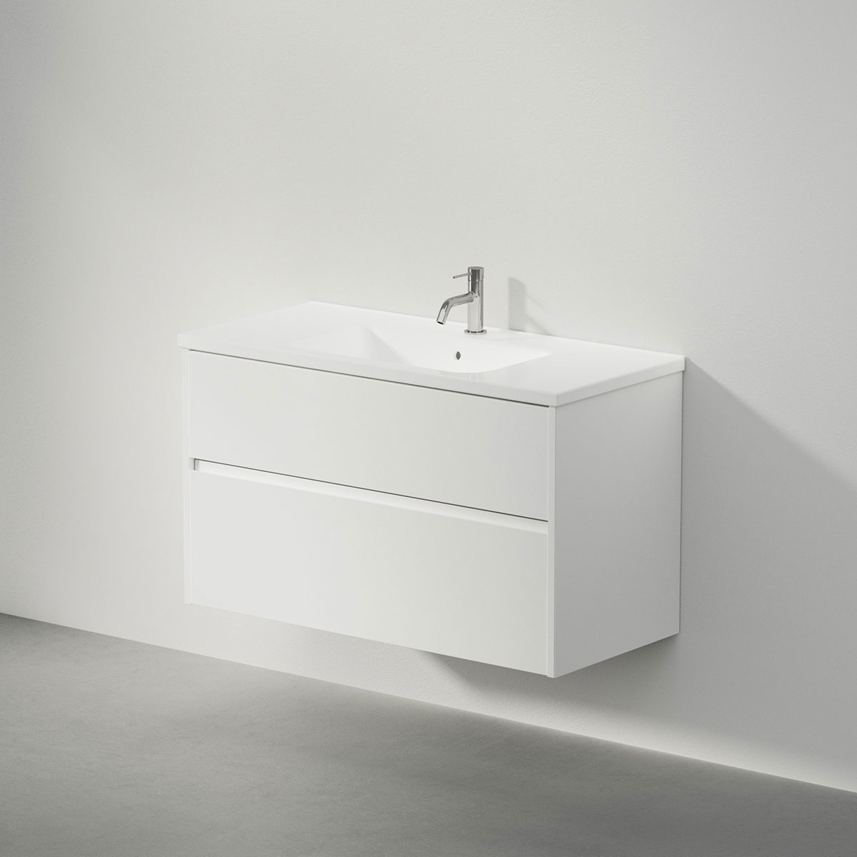 Tvättställsskåp INR Grand Grip med 2 Lådor