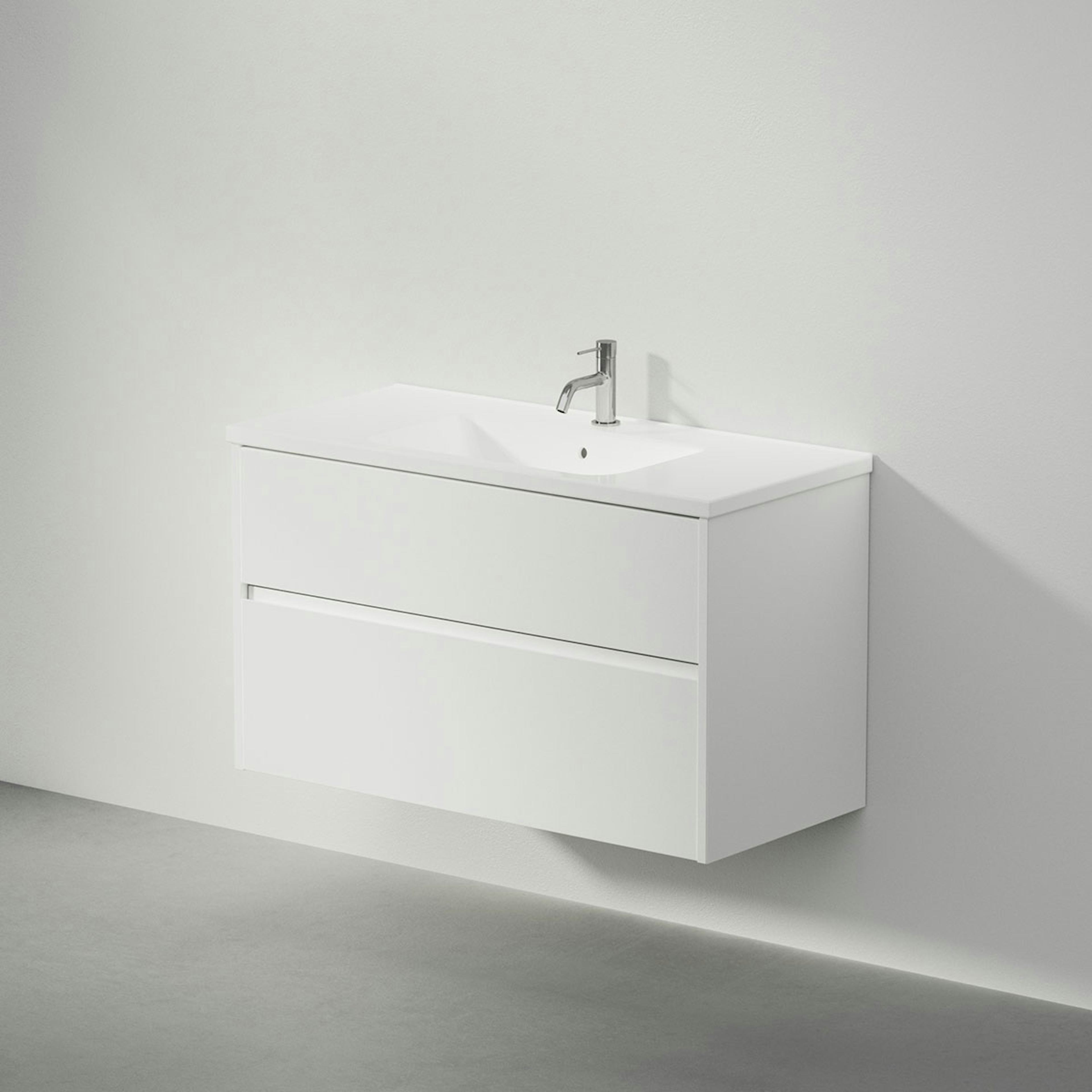 Tvättställsskåp INR Grand Grip med 2 Lådor