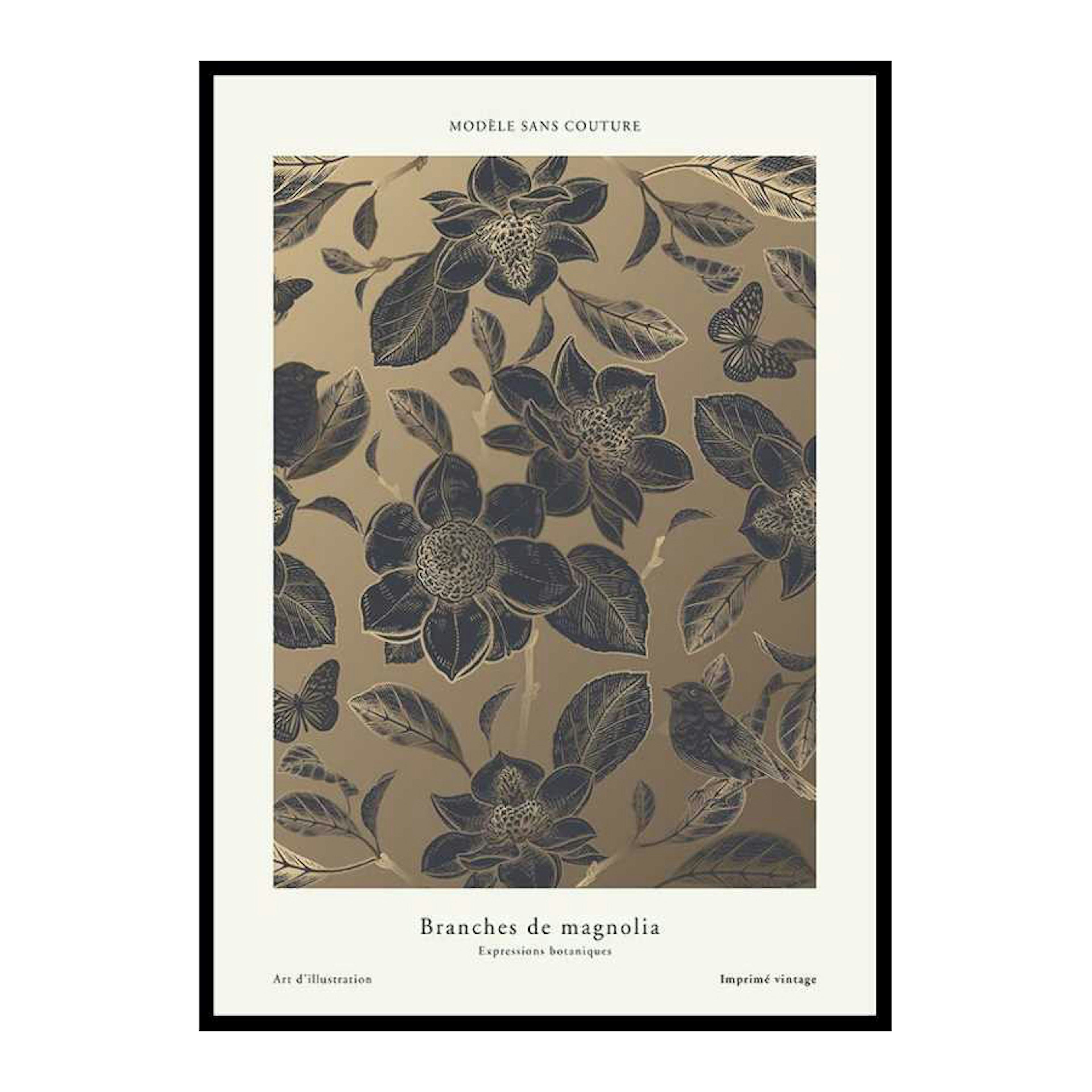 Poster Gallerix Branches De Magnolia