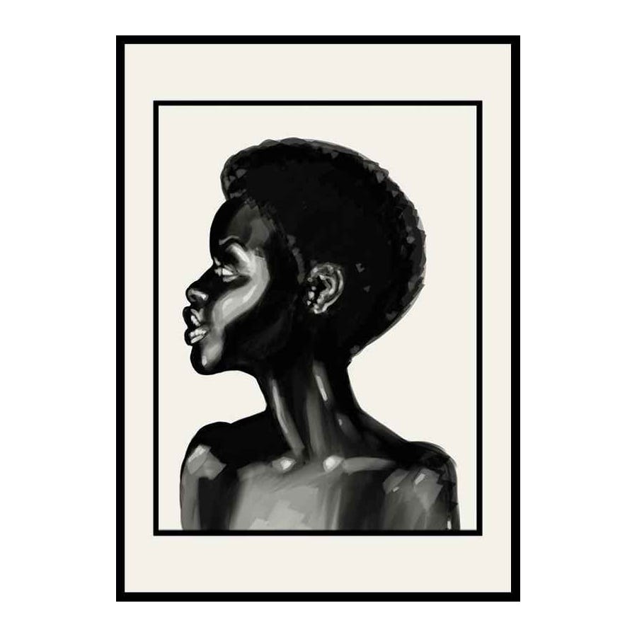 Poster Gallerix Femme Noire