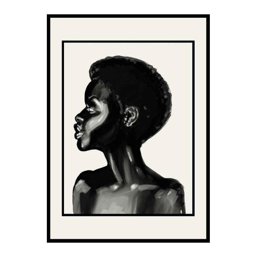 Poster Gallerix Femme Noire