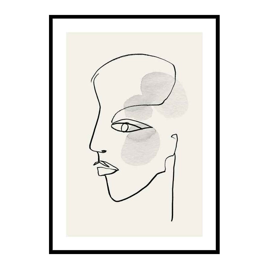 Poster Gallerix Surreal Face