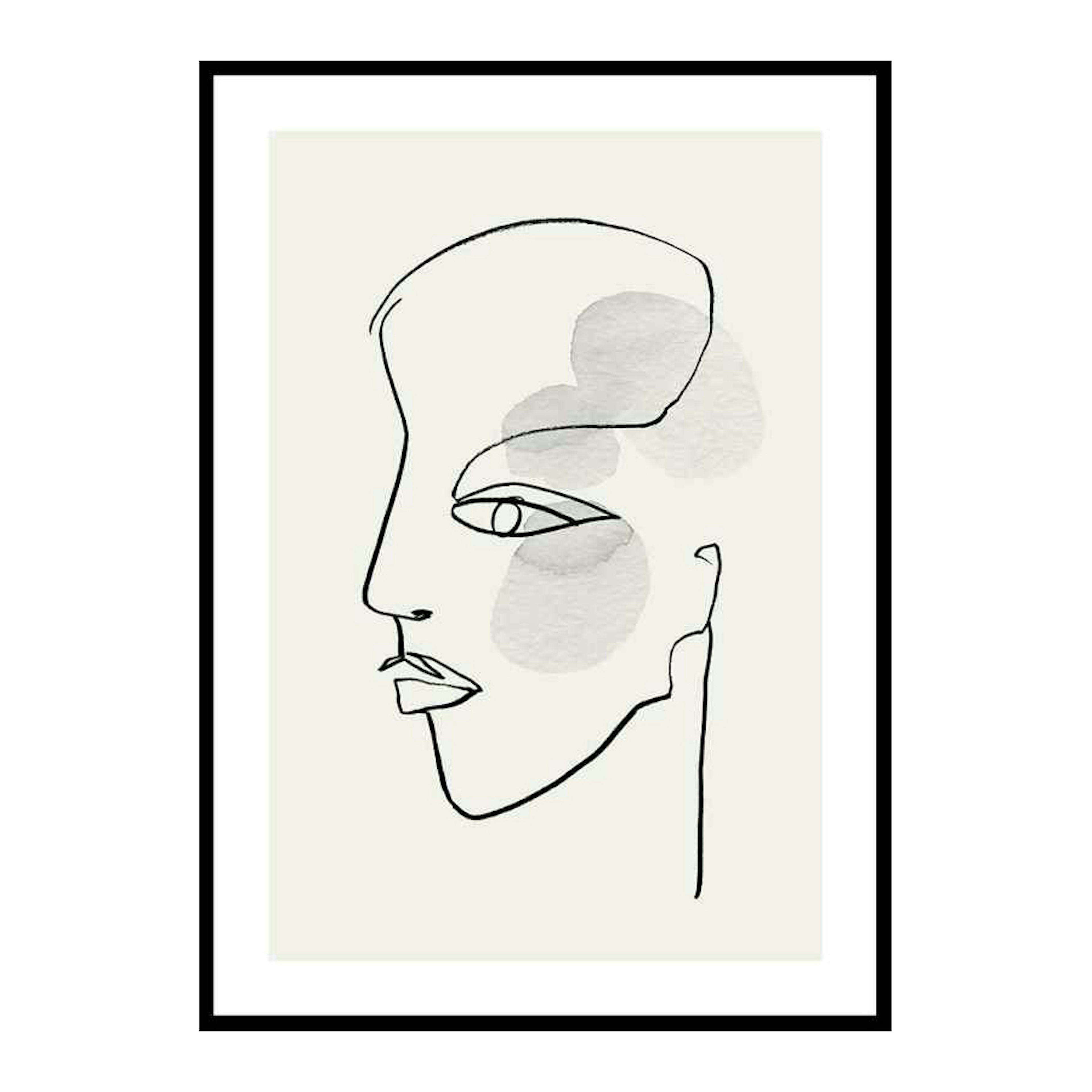 Poster Gallerix Surreal Face