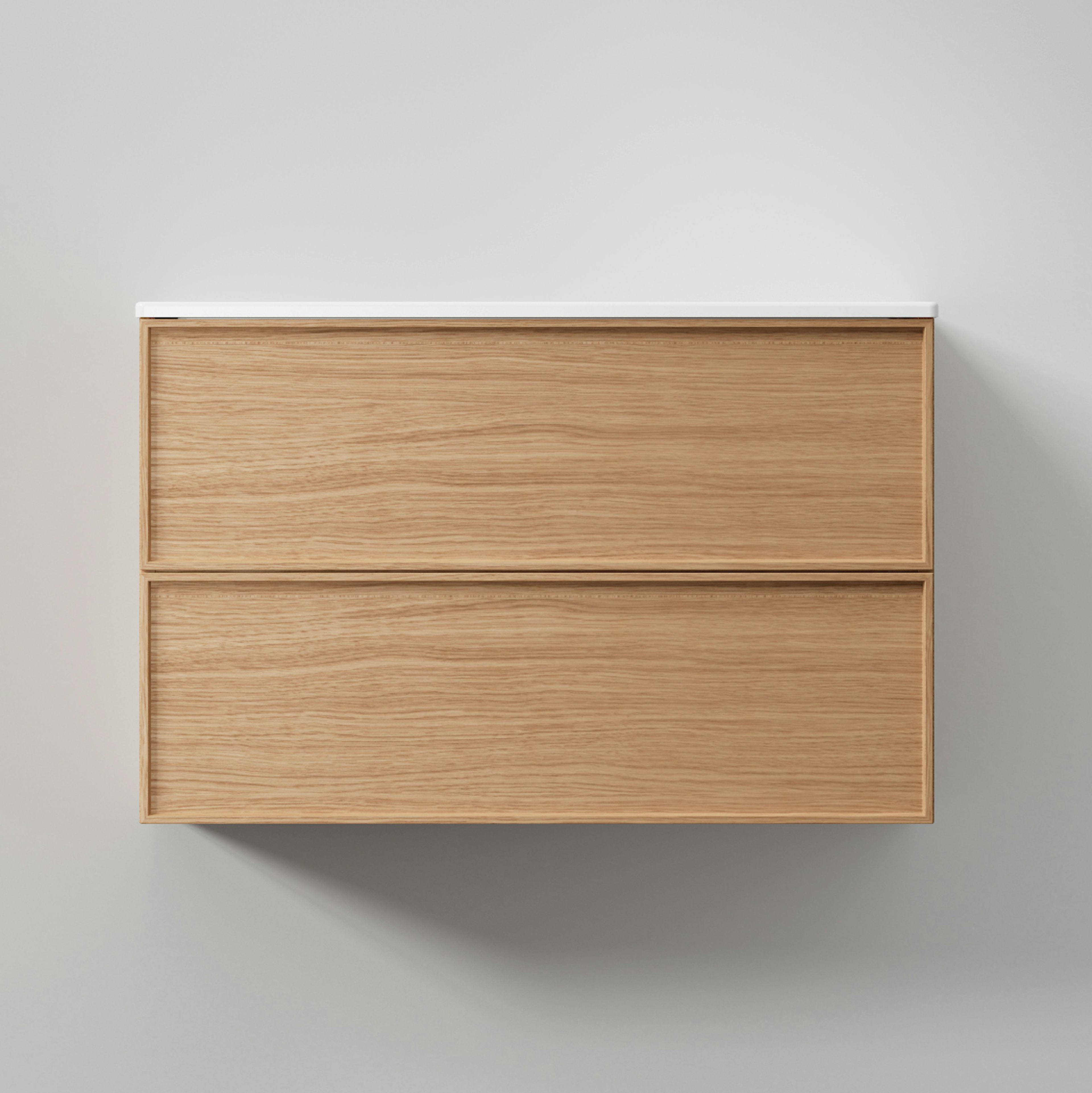 Tvättställsskåp INR Core XS Sense med 2 Lådor