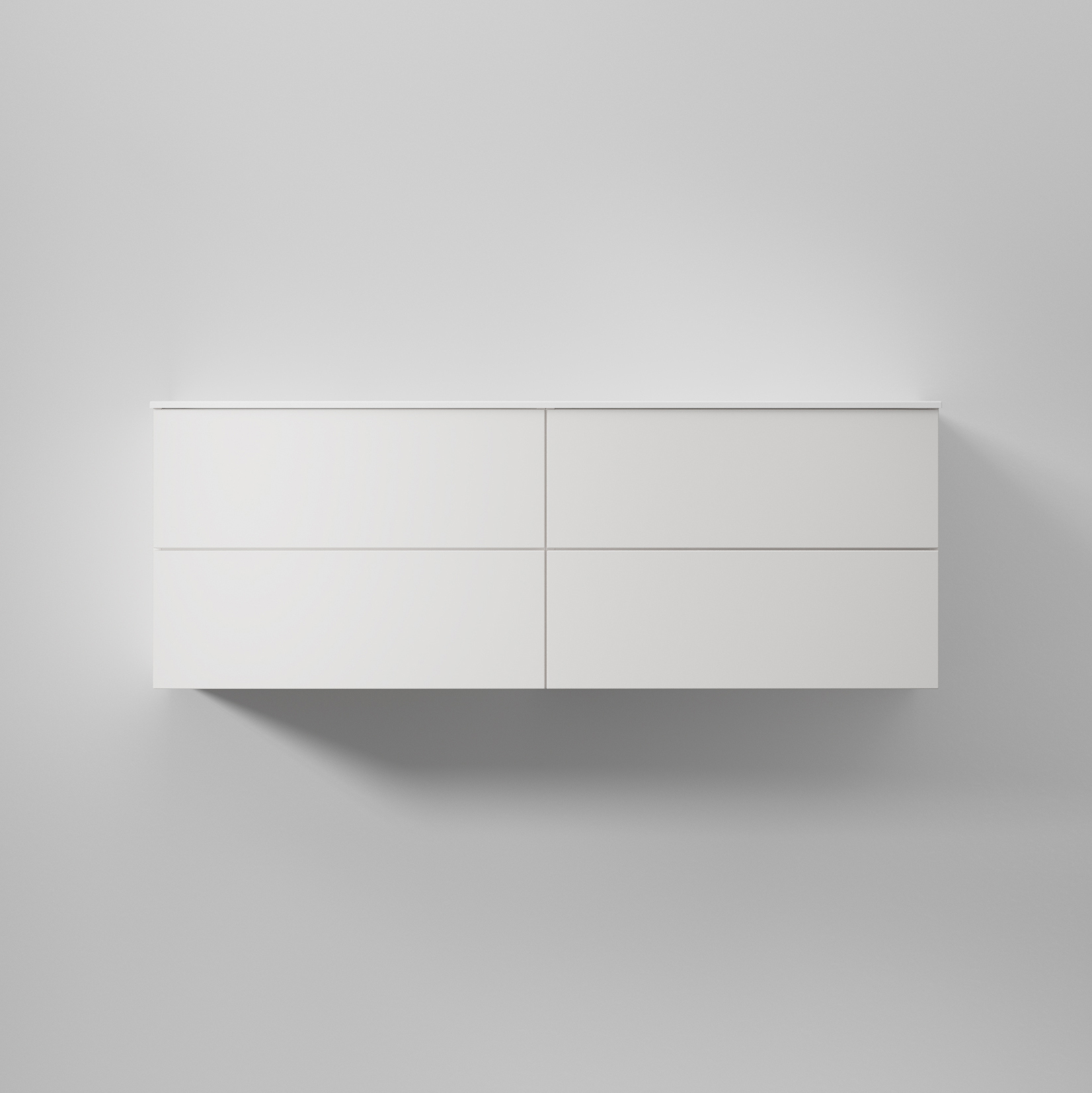 Tvättställsskåp INR Core Solid med 4 Lådor