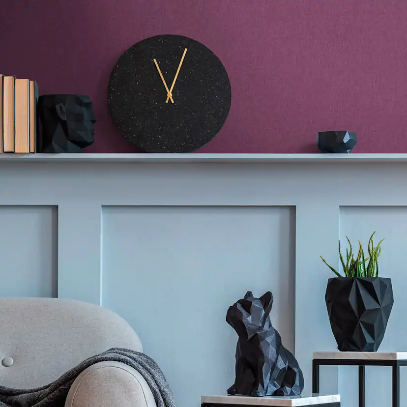 Tapet AS Creation Jungle Chic 37702-3 Non Woven, Enfärgad Lila