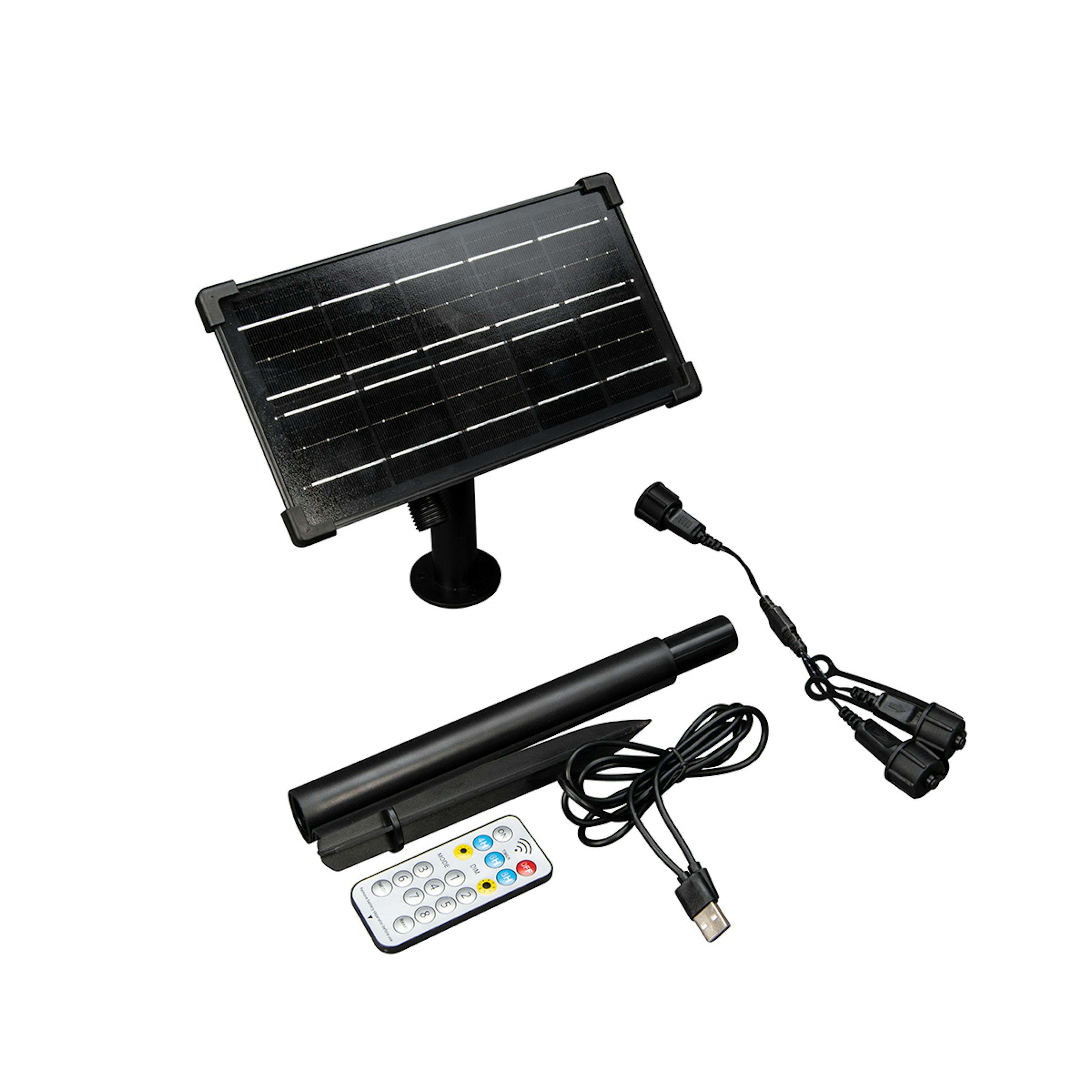 Solpanel Gnosjö Konstsmide Uppladdningsbar M