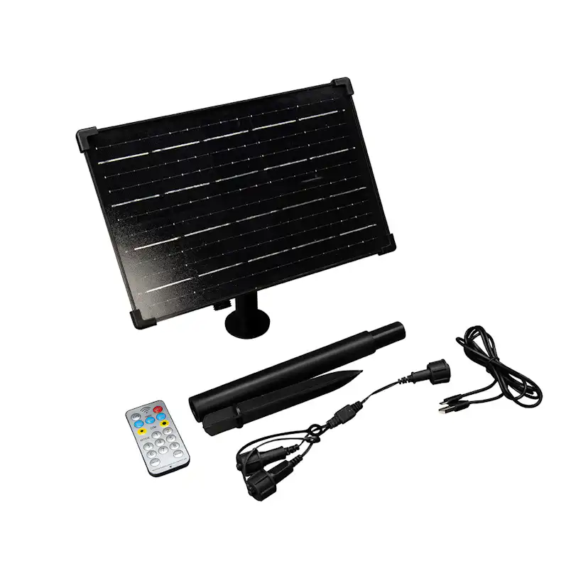 Solpanel Gnosjö Konstsmide Uppladdningsbar S