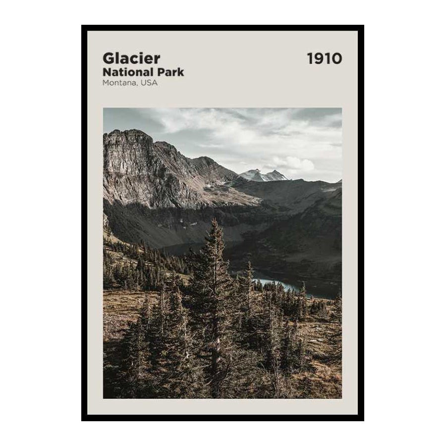 Poster Gallerix Glacier National Park