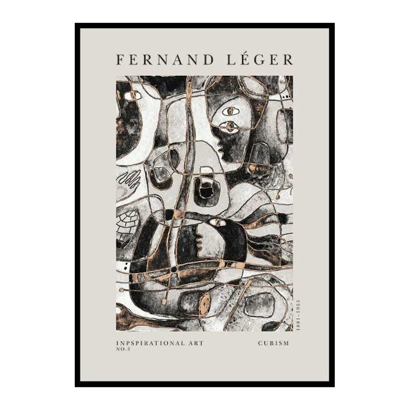 Poster Gallerix Fernand Leger No3