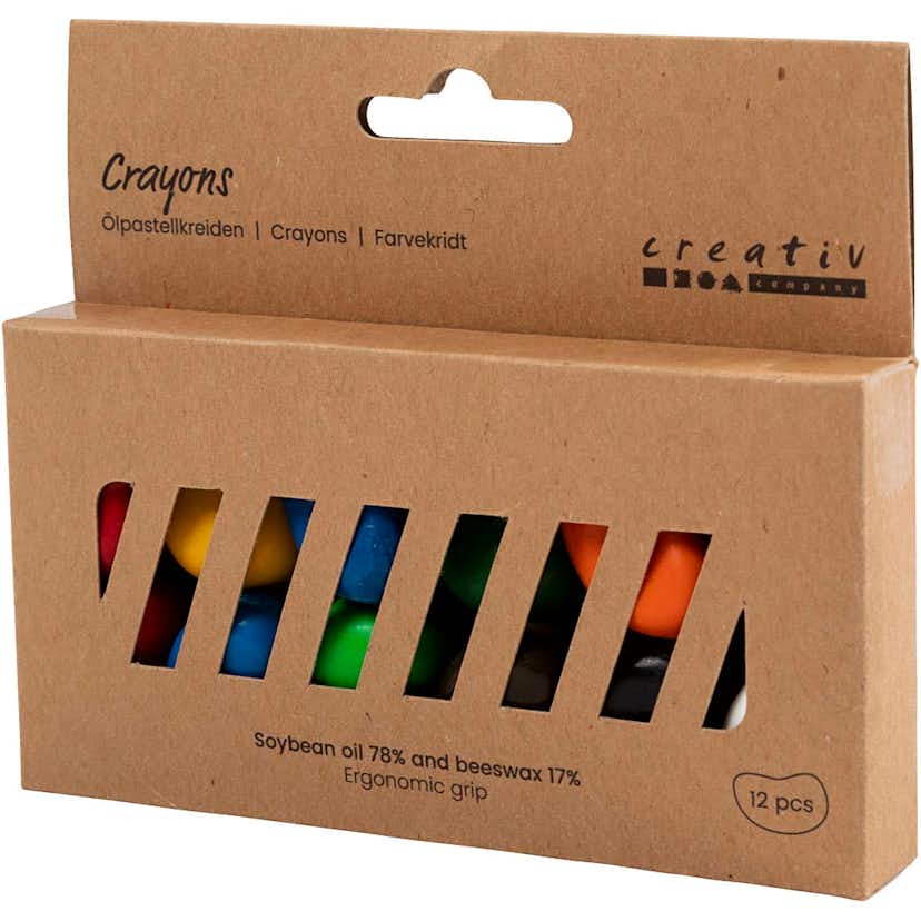 Kritor Creativ Company Mixade färger 12 st