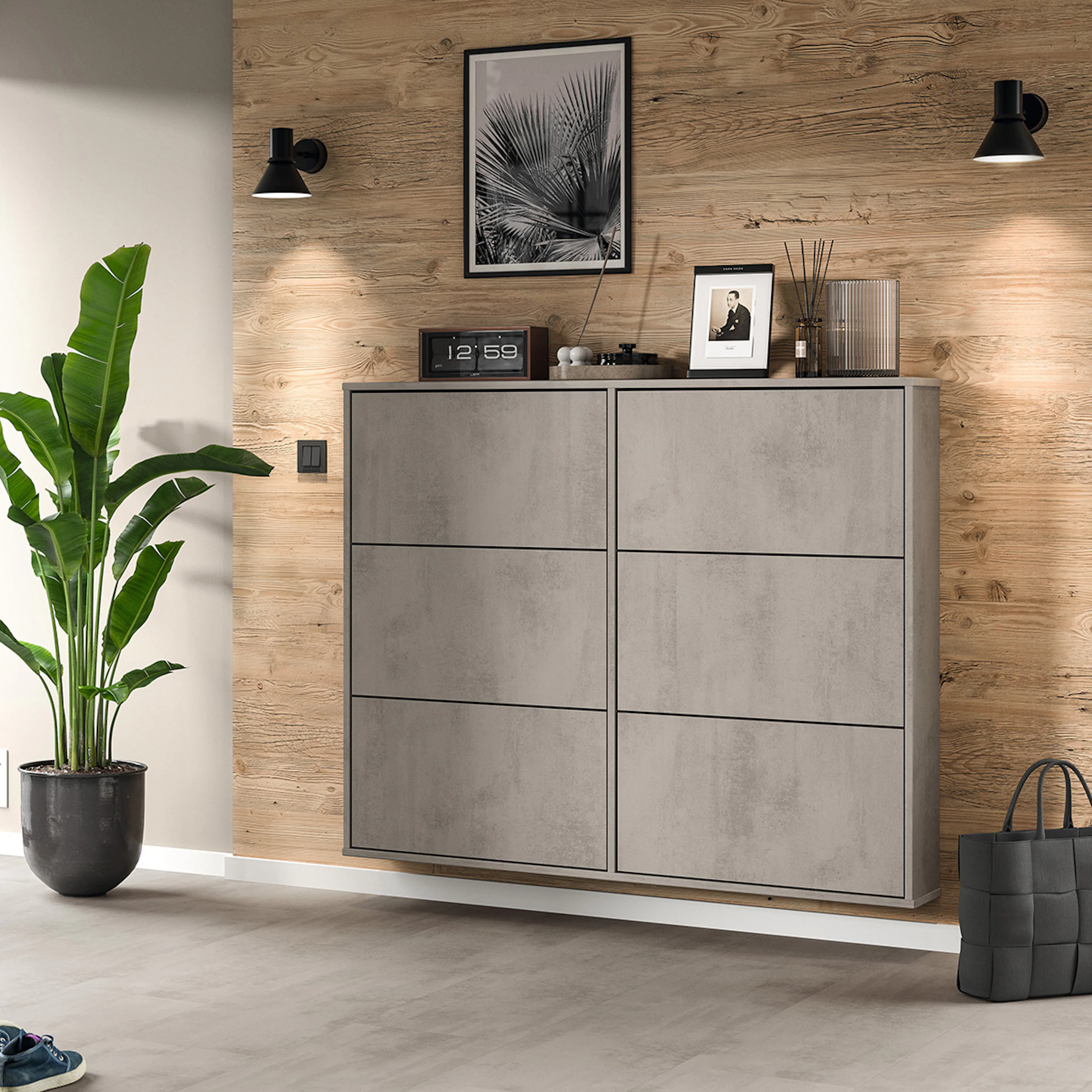 Väggskiva Decowall Ljus Gran TG4