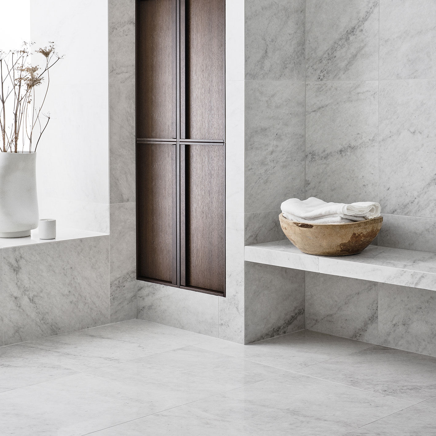 Klinker Bricmate M1515 Glanshammar White Matt 15x15 cm