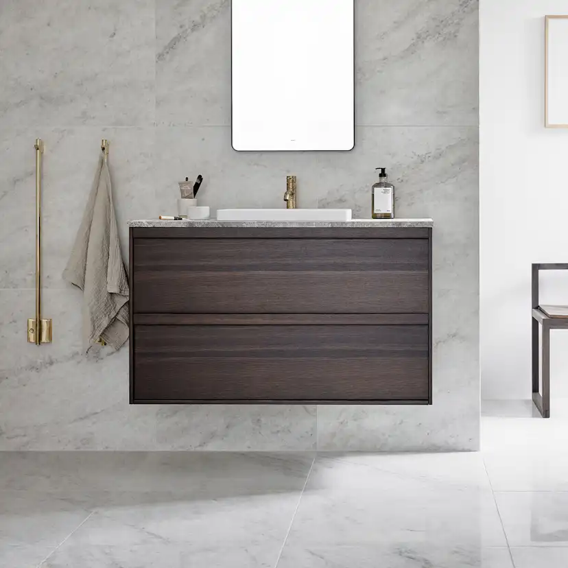 Klinker Bricmate M1515 Glanshammar White Matt 15x15 cm