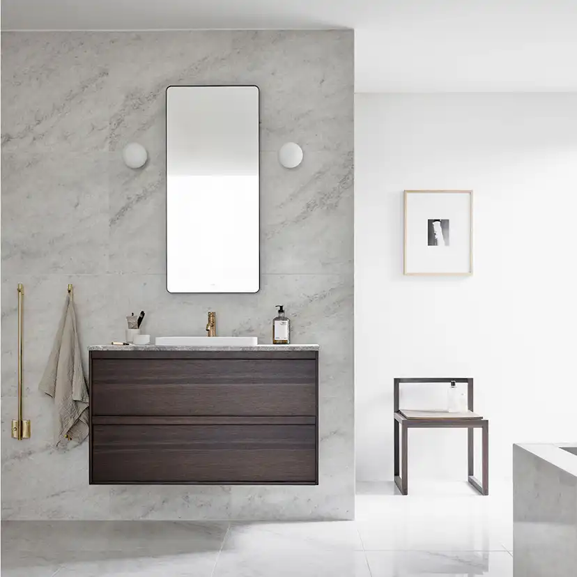 Klinker Bricmate M1515 Glanshammar White Matt 15x15 cm