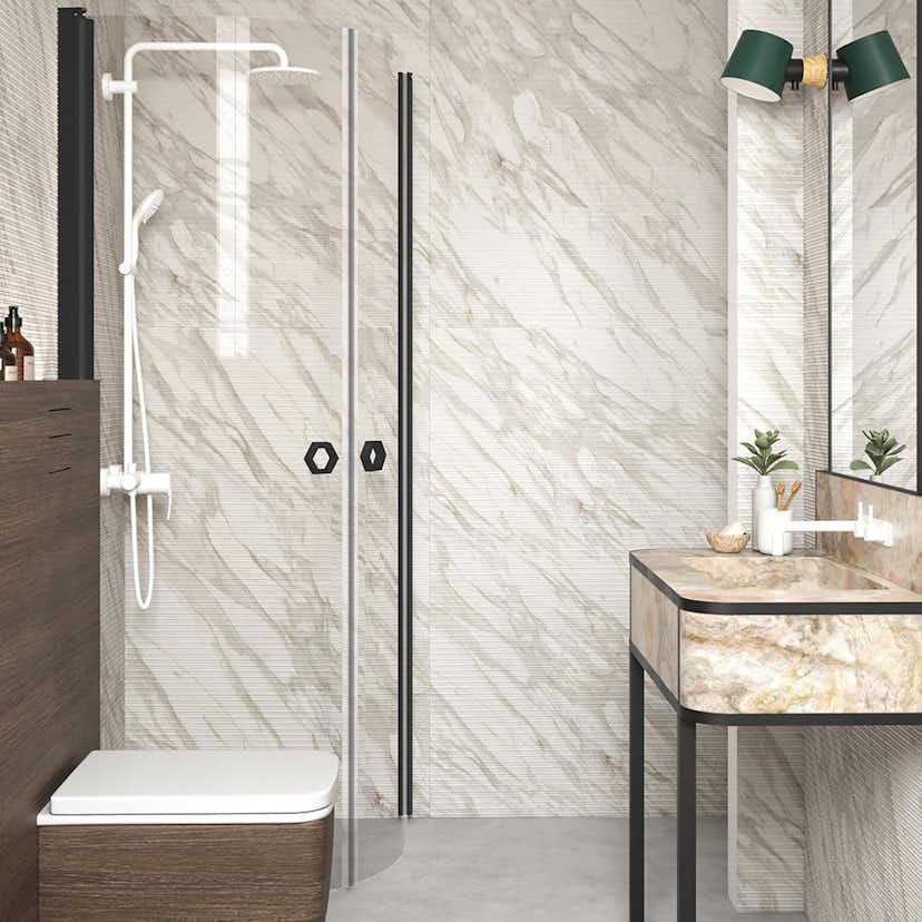 Duschhörn Hietakari Forma 386 Vändbara Dörrar