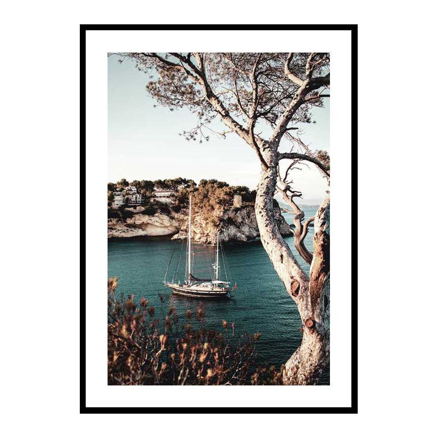 Poster Gallerix Boat In Bay