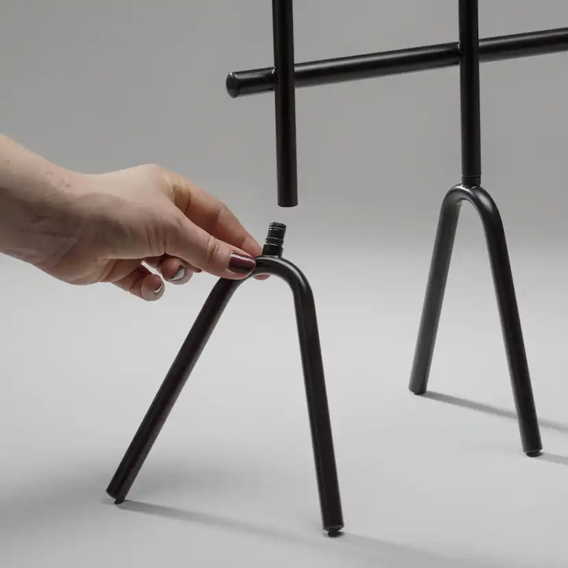 Elljusstake Gnosjö Konstsmide Metall Svart 4 LED