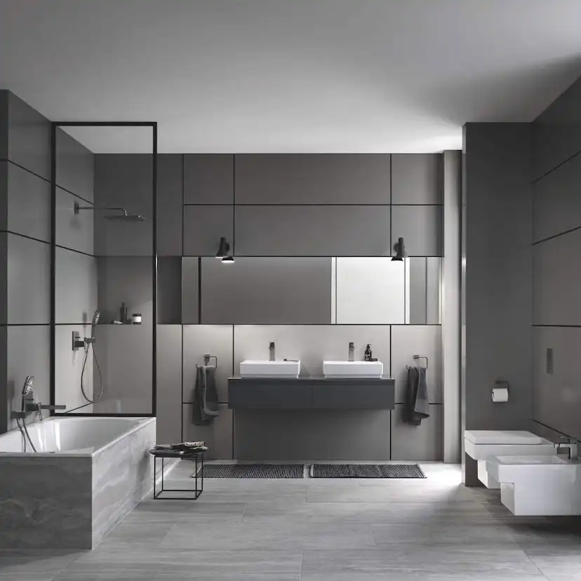 Vägghängd Toalettstol Grohe Cube Ceramic 39245