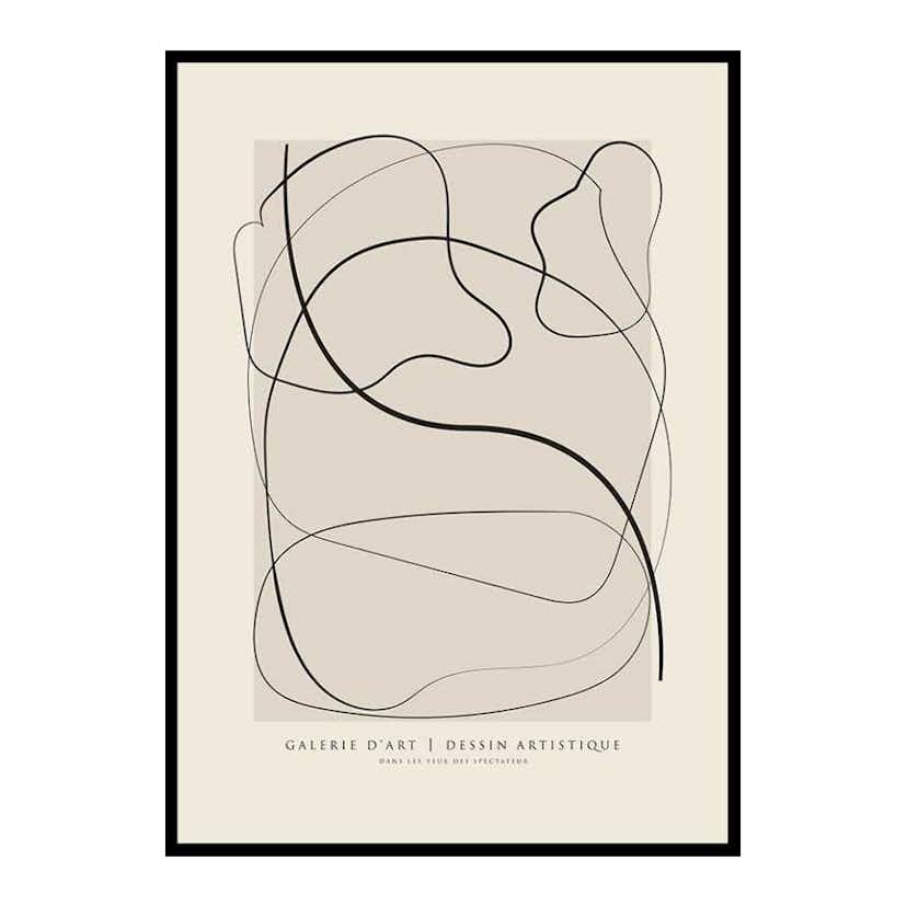 Poster Gallerix Dessin Artistique No1