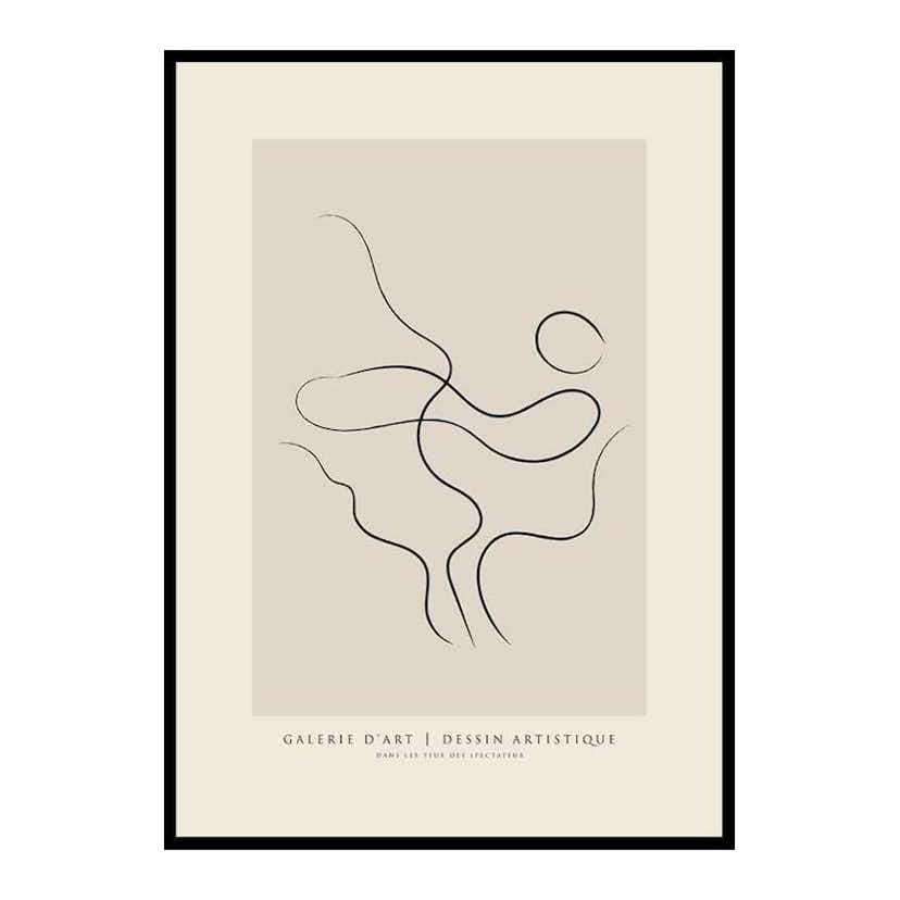 Poster Gallerix Dessin Artistique No3