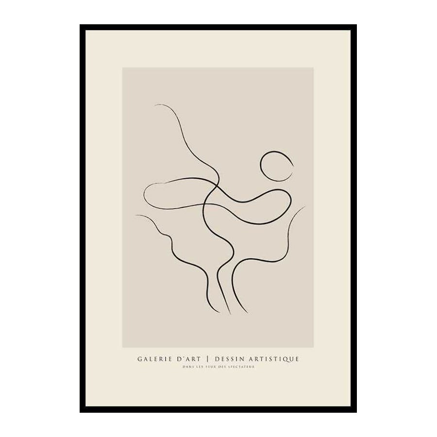 Poster Gallerix Dessin Artistique No3