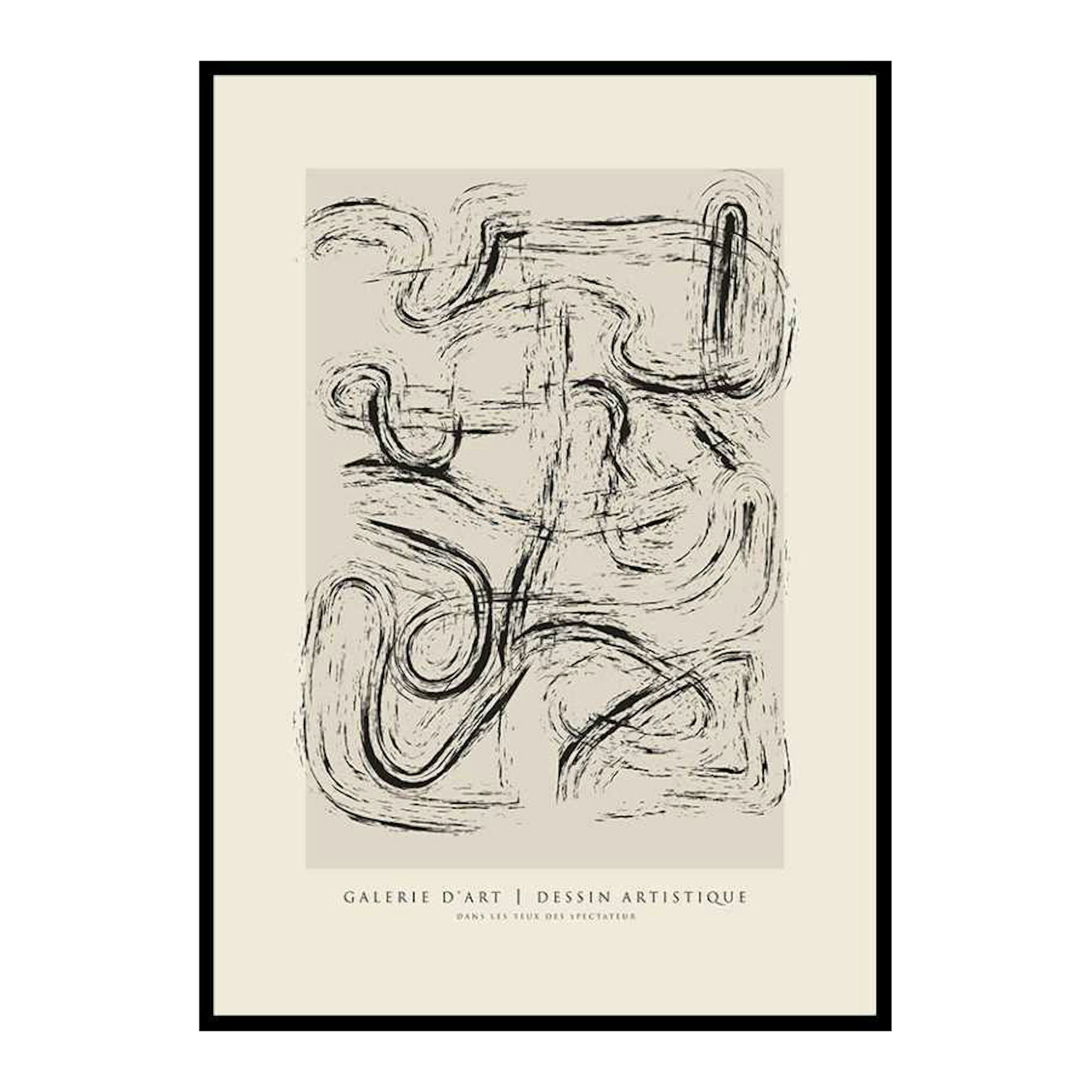 Poster Gallerix Dessin Artistique No4