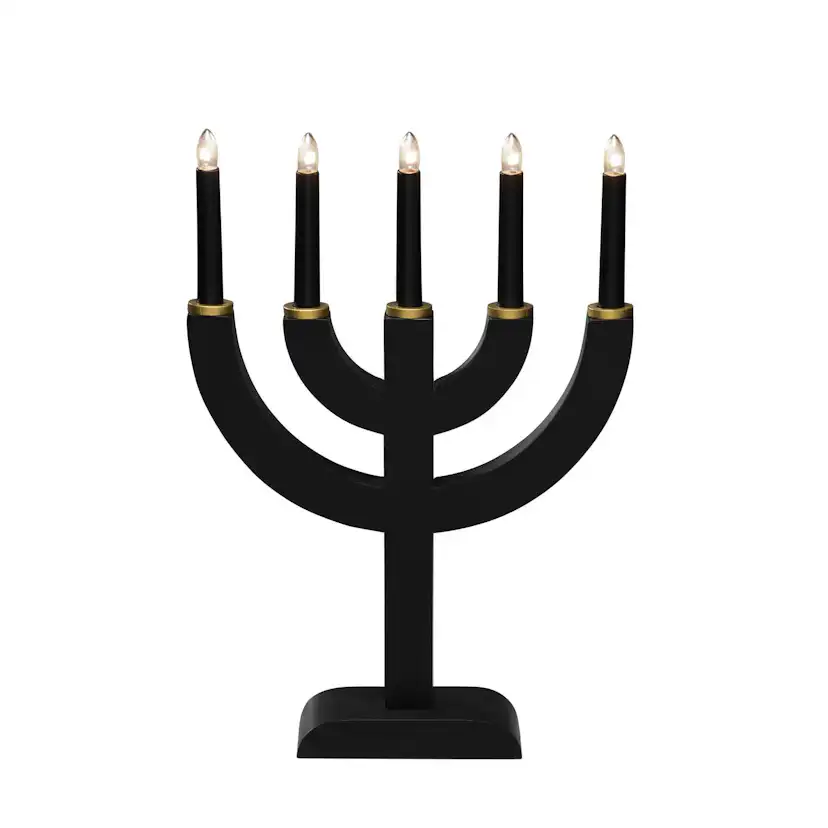 Adventsljusstake Gnosjö Konstsmide 5 Ljus Trä