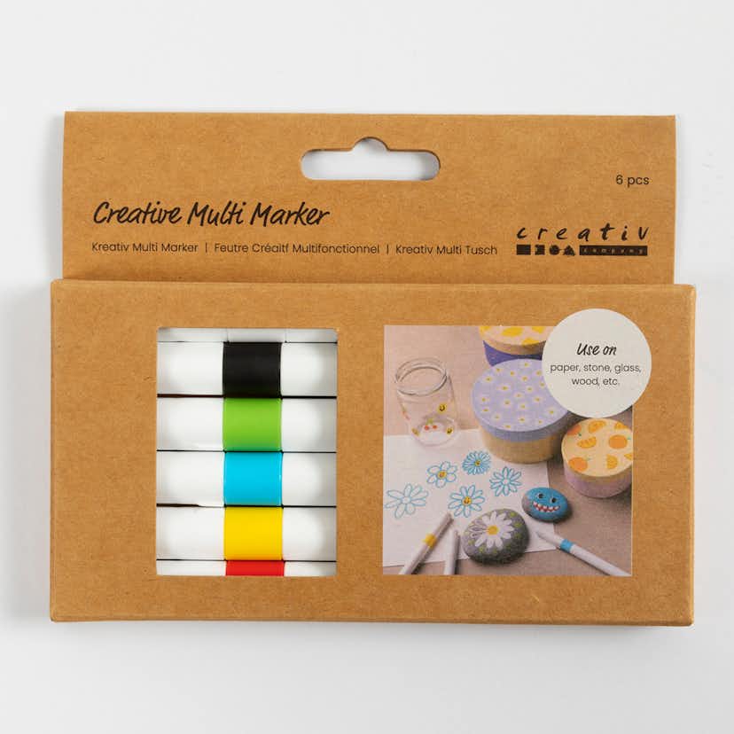 Tuschpennor Creativ Company 6st 4mm